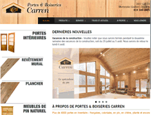 Tablet Screenshot of portescarren.com